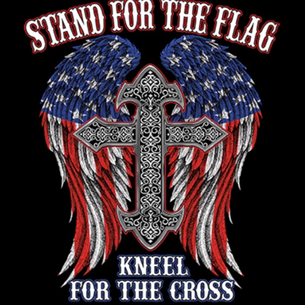 UNISEX HOODIE STAND FOR THE FLAG